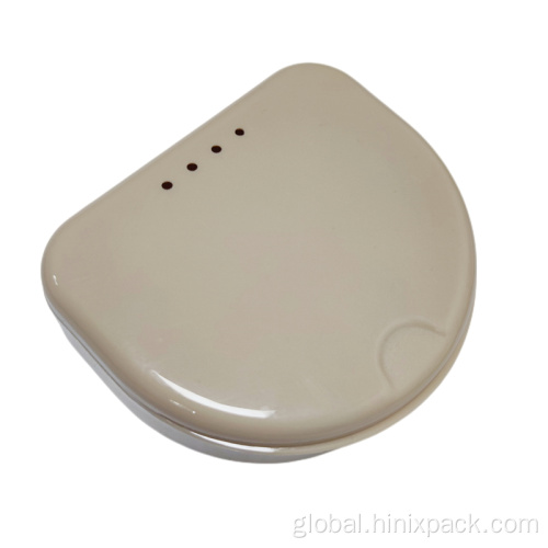 Dental Retainer Box Case For Travel Plastic Dental Orthodontic Storage Retainer Box Case Supplier